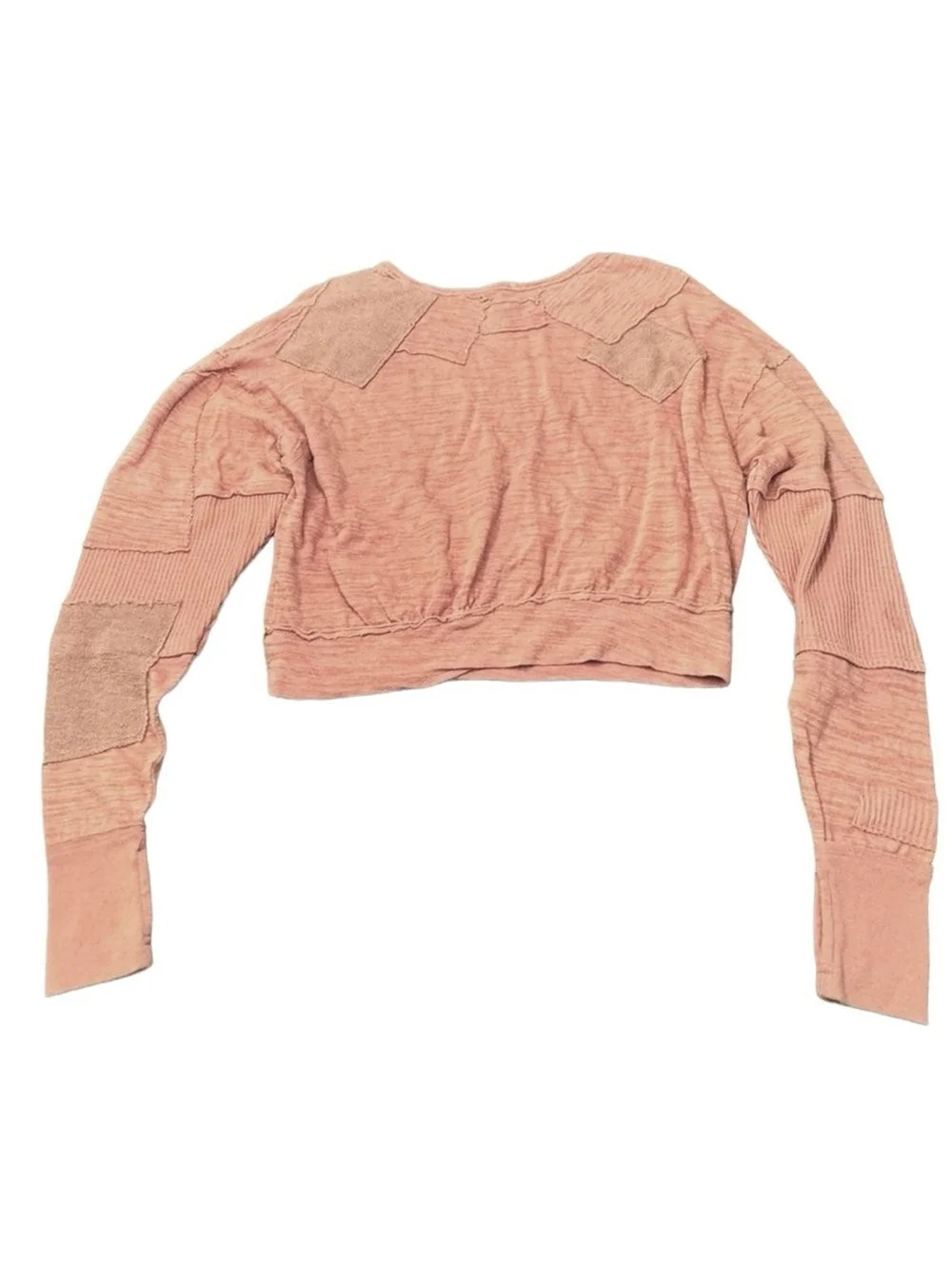 Free People We The Free 5 Star Tee Sweet Cinnamon Slouchy Patched Women’s XS